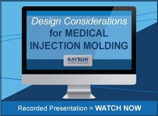 Design Considerations for Medical Injection Molding On-Demand Recording